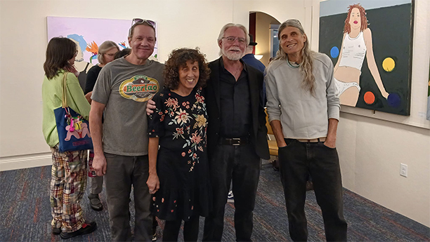 Harold Stevens Galler at WCUW, Don Hartmann opening