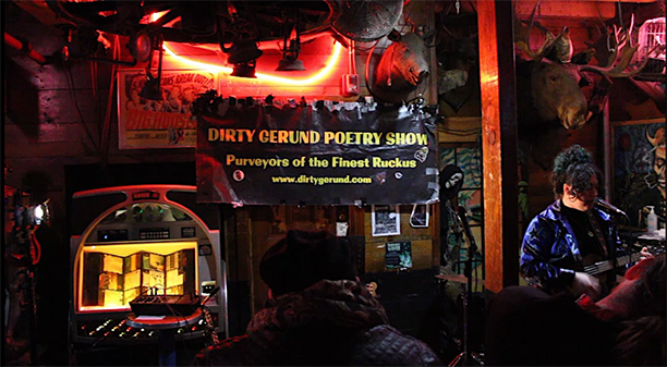 The Dirty Gerund Poetry Documentary at the WCUW Frontroom, Sunday Jan 19 1pm