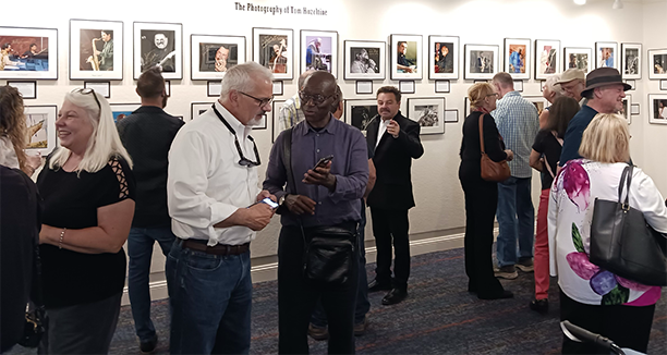 Gallery reception for Tom Hazeltine