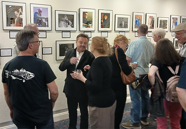 Gallery reception for Tom Hazeltine
