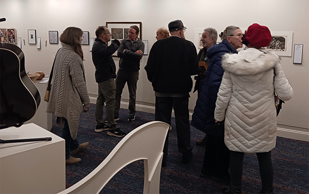 Community Silent Art Auction at Harold Steves Gallery at WCUW