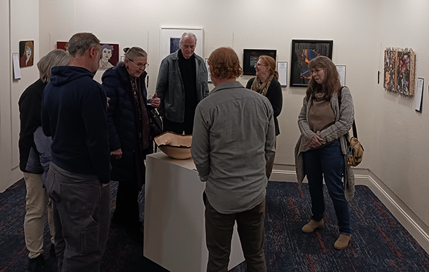 Community Silent Art Auction at Harold Steves Gallery at WCUW