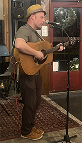 Ben Bullock opens for Woodshed at the WCUW Frontroom Saturday, July 18