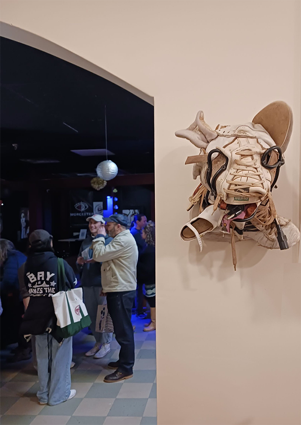 Harold Stevens Gallery at WCUW exhibit