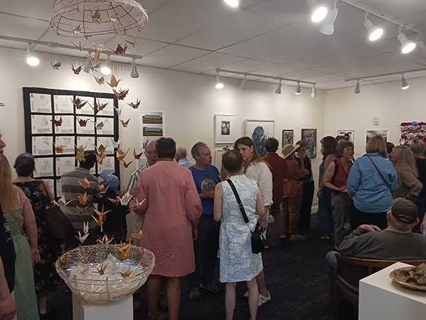Harold Stevens Gallery audience