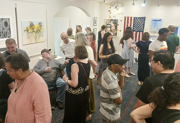 Harold Stevens Gallery audience